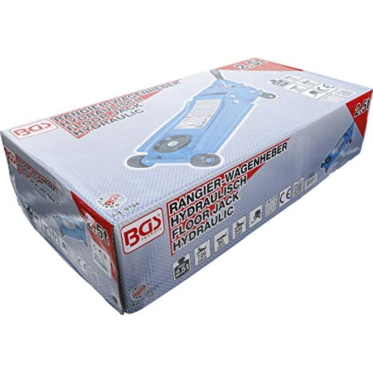BGS Technic - BGS Rangier-Wagenheber hydraulisch extra flach 2,5 t - 40 – Bild 4