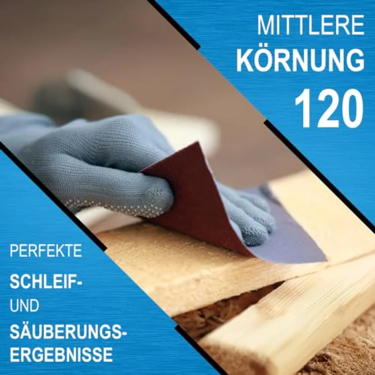 MS-Point 5x Schleifband Schleifpapier 120, 100x284mm für Satiniermaschinen mit Normalkorund, rot – Bild 4
