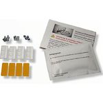 Plissee kleben - Plissee Montage ohne Bohren mit Universal Klebeplatten, Transparent - Preisvergleich