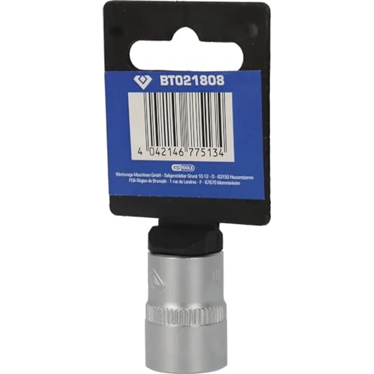 Brilliant Tools Sechskant-Stecknuss 14 mm, 3/8" Innenvierkant-Antrieb, Chrom-Vanadium-Stahl, matt verchromt - BT021808 – Bild 5