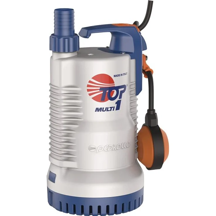Pedrollo TOP Multi 1, Tauchpumpe mit 4500 l/h Förderleistung, 450 W, für sauberes Wasser
