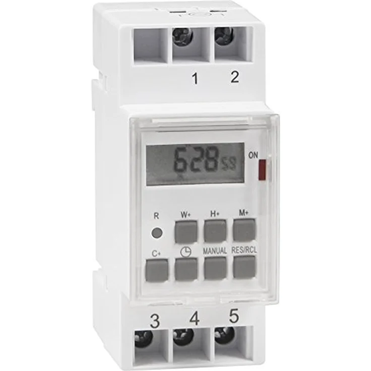 Digitale Zeitschaltuhr McPower STE-3 7 Tage 230V für Schalttafel-Einbau,3600W – Bild 3
