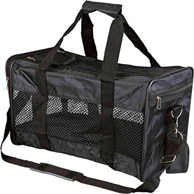 Trixie 28841 Tasche Ryan, 26 × 27 × 47 cm, schwarz – Bild 1