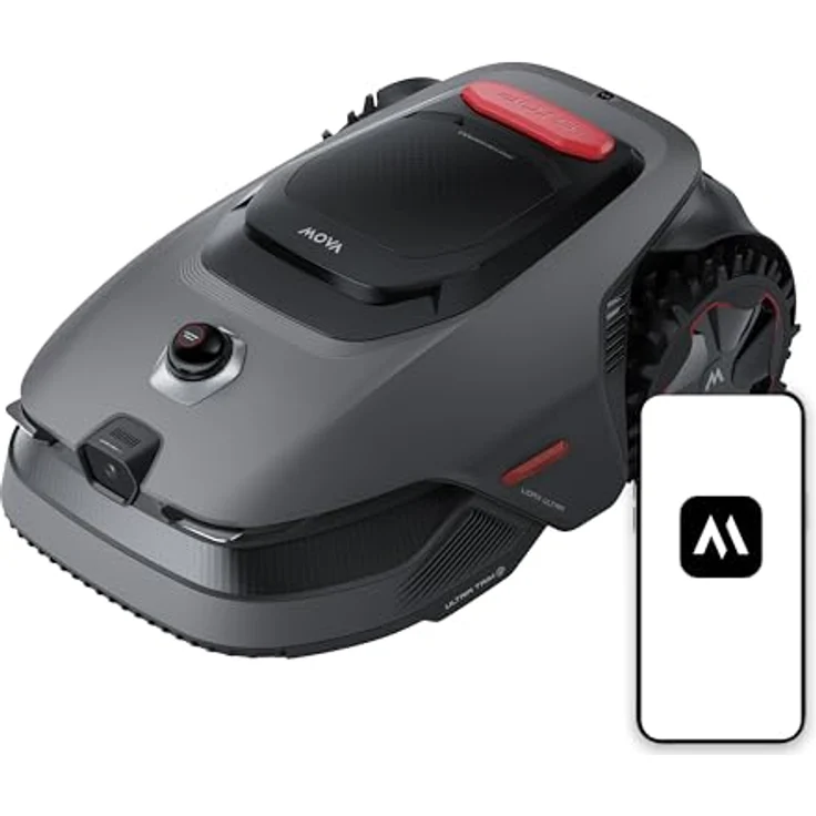 MOVA LiDAX Ultra 800, Roboter-Rasenmäher mit 3D-LiDAR & AI Vision, 360° Kantenschnitt 5 cm, automatische Kartenerstellung, U-Form Planung – Bild 2