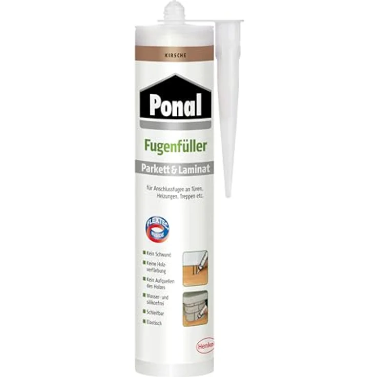 Ponal Parkett und Laminat Fugenfüller 280 ml kirsche – Bild 2