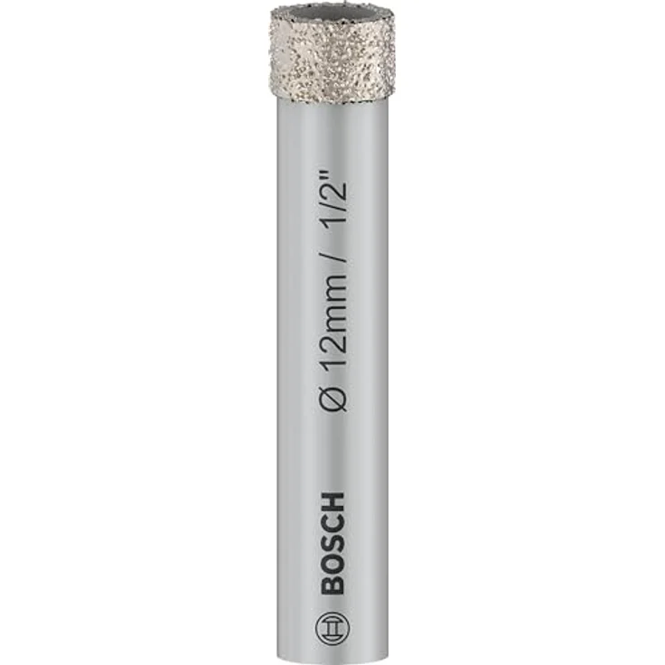 Bosch PRO Ceramic dry Bohrer, 12 x 66 mm, Diamantbesatz für harte und weiche Keramikfliesen, ohne Wasserbedarf – Bild 1