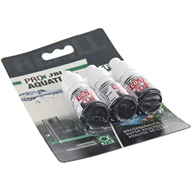 JBL Wassertest-Nachfüller, Für Süßwasser-Aquarien, ProAquaTest CO2 Direct Refill, 3 Stück – Bild 5