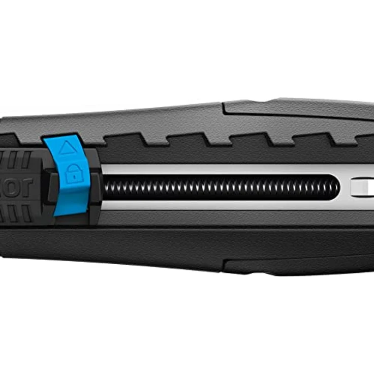 MARTOR Sicherheitsmesser Mit optionaler Klingenarretierung in 7 Stufen, SECUBASE 383, Profi Cuttermesser, Teppichmesser, Styroporklinge 79, Rechts- & Linkshänder, Logistik – Bild 3