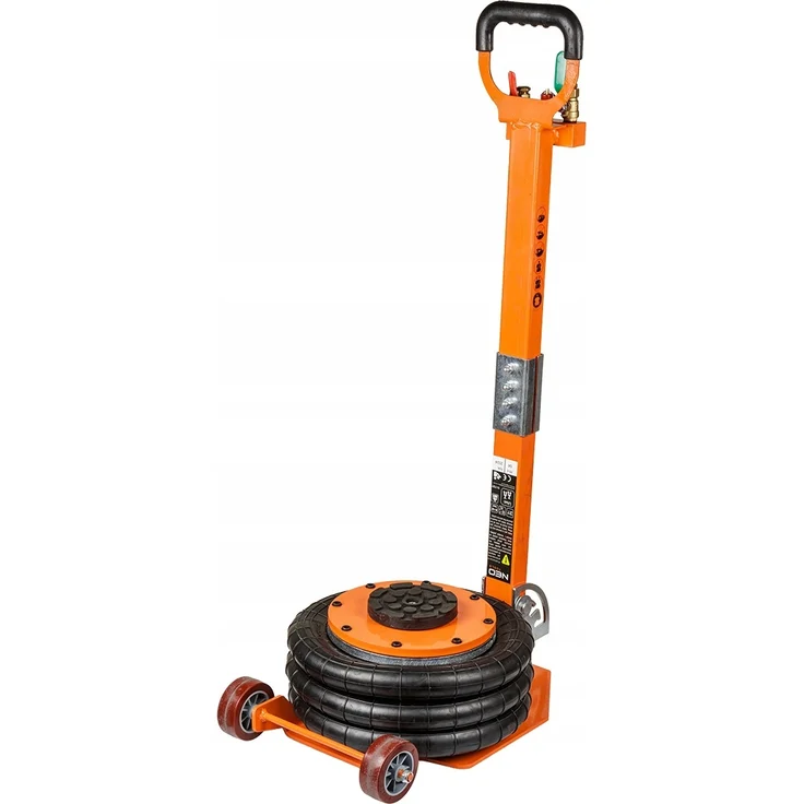 Neo Tools Pneumatischer Wagenheber 3t | 145-420 mm Hubhöhe Sack Luftwagenheber für SUV