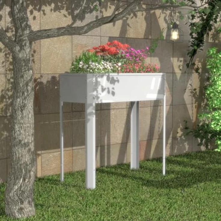 Urban Hochbeet Balora L, Metall Hochbeet 80x35 cm mit einfacher Aufbauanleitung und Montagematerial – Bild 2
