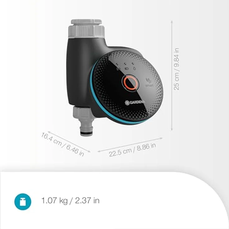 Gardena smart Sensor Control Set, Bewässerungssteuerung mit Bodenfeuchtesensor, Smart Home Integration, hochwertige Ventiltechnik (19045-20) – Bild 5