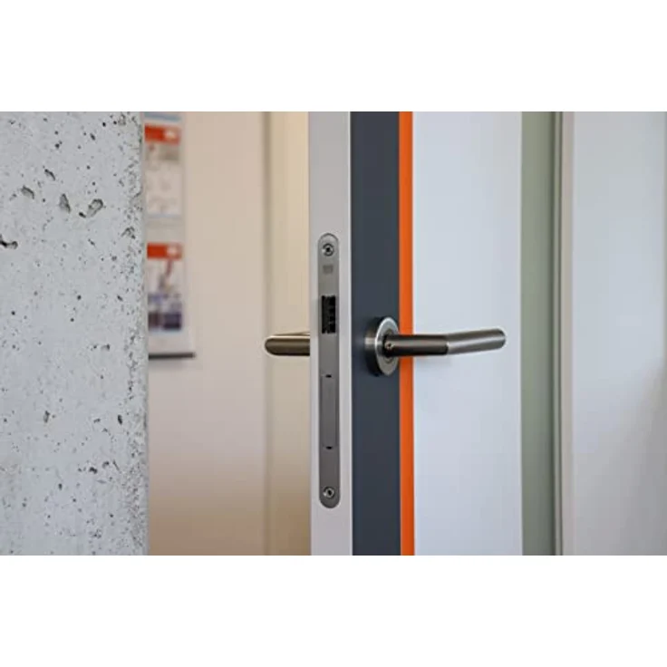 WIR elektronik, eSchloss eSCH300-L - elektronisches Zimmertürschloss mit Schrägfalle (DIN-links), RFID 125kHz, bis zu 98 Chips anmeldbar, Batteriebetrieb, Schließerkennung – Bild 3