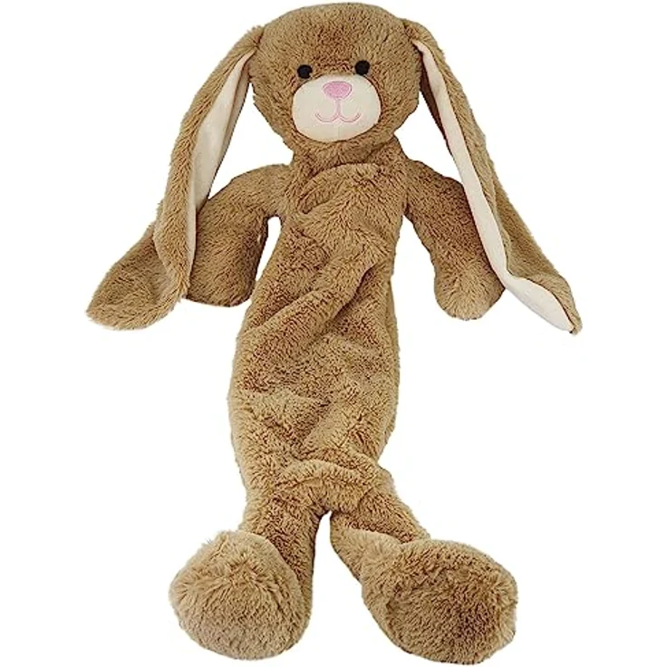 Nobby Plüschhase mit Seil innen, 54 cm, langlebiges Tierspielzeug – Bild 1