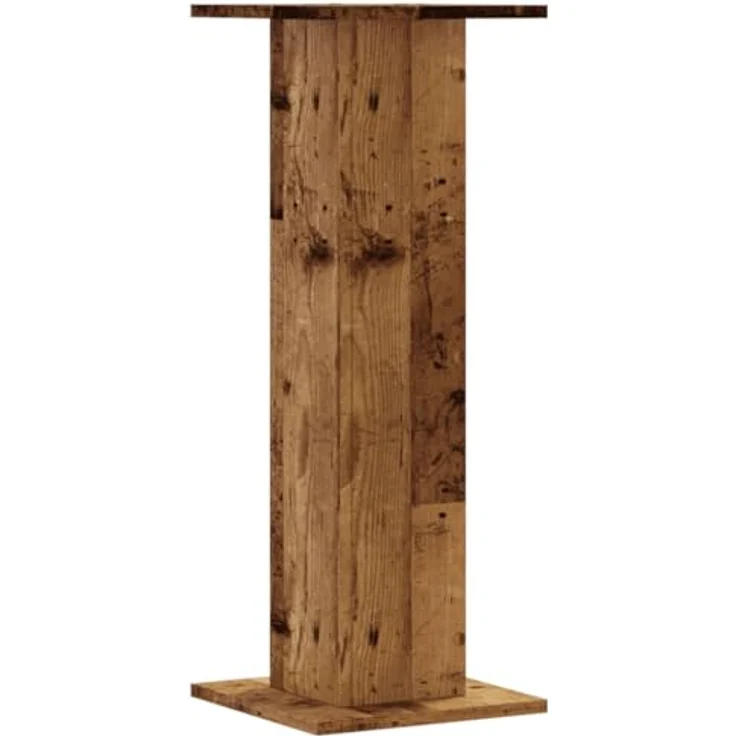 vidaXL Blumenständer Pflanzenständer 2 Stk Altholz-Optik 30x30x80 cm Spanplat – Bild 8