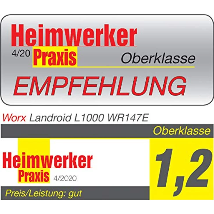 WORX WR147E Landroid Mähroboter, 20 V, Orange PowerShare – Bild 2
