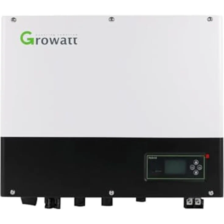 Growatt SPH4000TL3-BH-UP, 4kW Hybrid-Wechselrichter 3-phasig inkl. Smart Meter TPM-E, schwarz – Bild 2