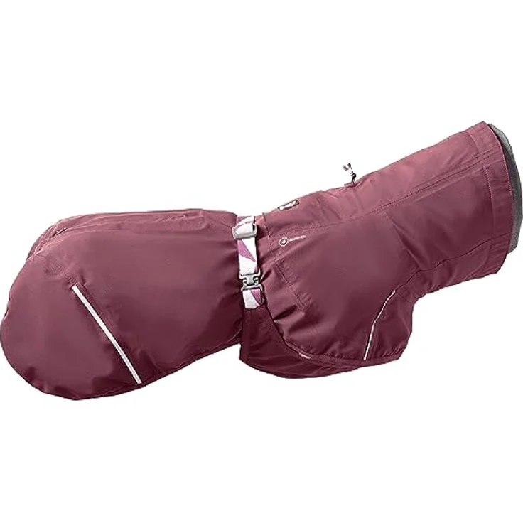 Hurtta Mudventure Hundemantel ECO Regenjacke für Hunde (Eggplant, 65) mit wassersäule über 10 000 mm – Bild 5