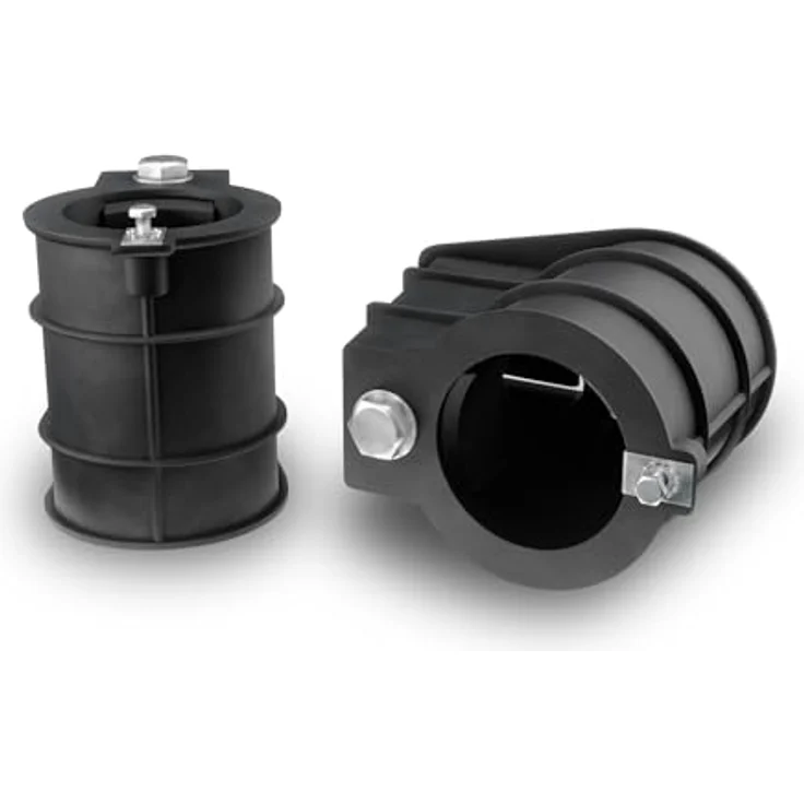 Astralpool Leitereinbauhülse Kunststoff für Holm Ø 43mm, 2er Pack zum Einbetonieren – Bild 1