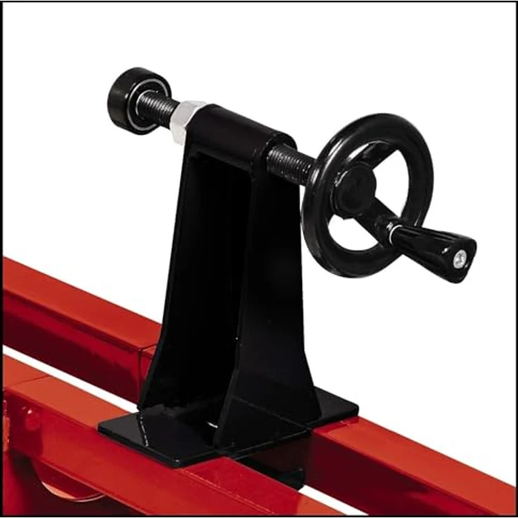 Einhell Drechselbank TC-WW 1000-1 (400 W, max. Drechseldurchmesser 280 mm, Spindeldrehzahl 890-1260-1760-2600 min-1, Reitstock mit Spindelspitze, inkl. Stirnmitnehmer, Planscheibe) – Bild 5