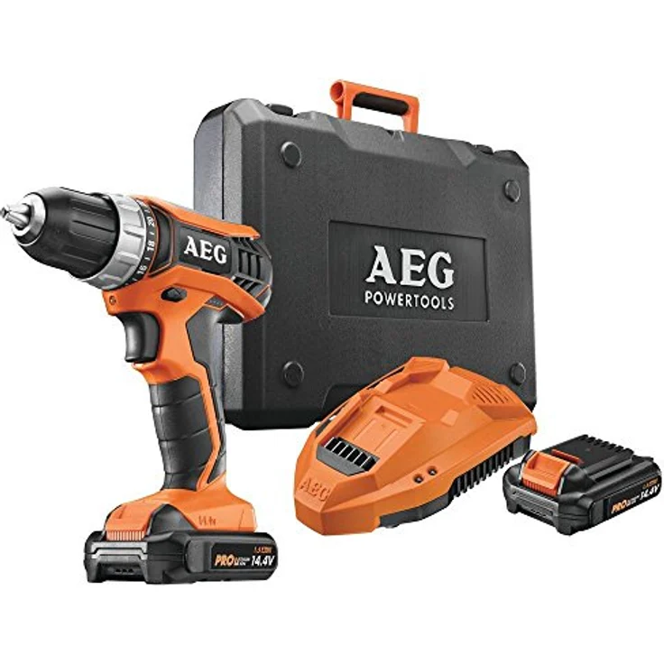 AEG Akku-Bohrschrauber BS 12 G3 li-203 C Kit mit 2 Batterien – Bild 2