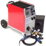 Apex Schutzgasschweißgerät MIG 190 AM Kombi 230/400V Schweißmaschine - MADE IN GERMANY, synergische Anlage für MIG/MAG Schweißen, schwarz