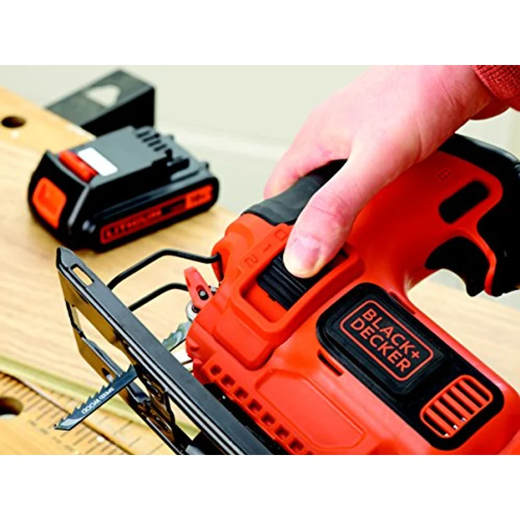Black & Decker Li-Ion Akku Stichsäge 18V BDCJS18 Pendelhubstichsäge mit Akku und Ladegerät – Bild 6