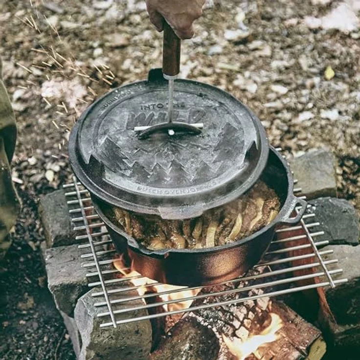 JOHN | Gusseisen Dutch Oven | inkl. Deckelheber – Bild 5