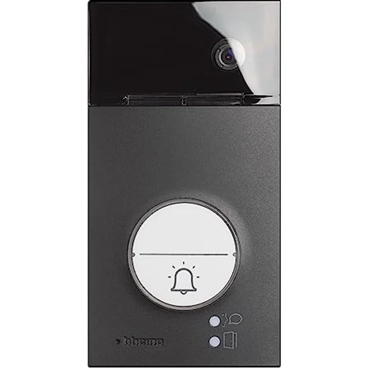 Bticino C300X + L3000 NOIR Video-Türstation, mit Speicherfunktion, Außenstation schwarz- Innenstation weiß (363910) – Bild 4