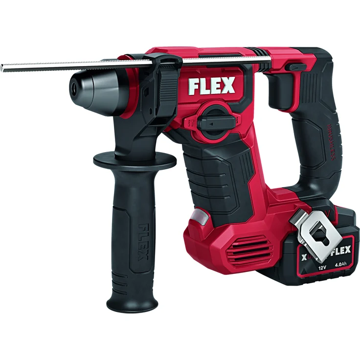 Flex Akku-Bohrhammer 12 V FHE 1-16 12-EC C (kompakt und leistungsstark) 531709, blau