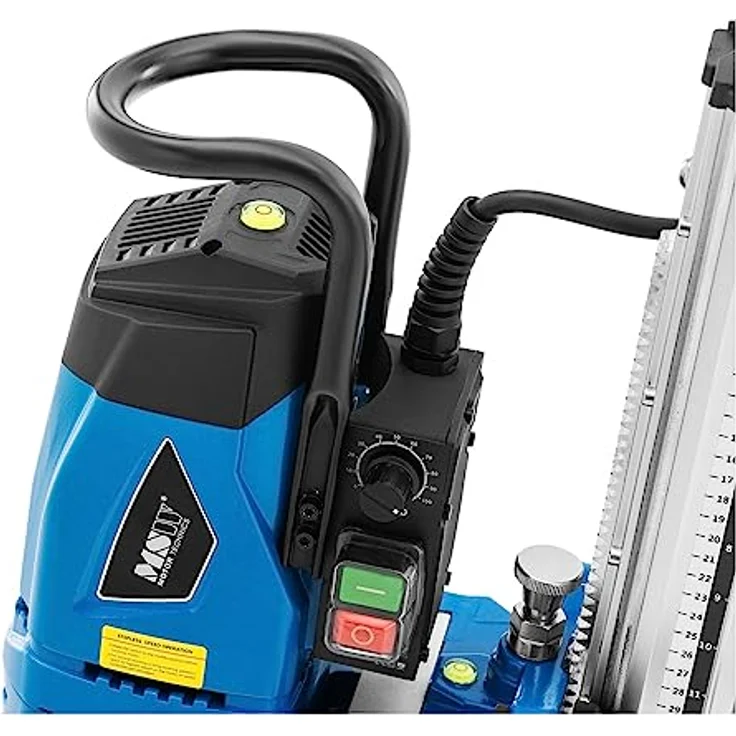 MSW MSW-DDM-O5300S Kernbohrgerät, 3700 W, 610 U/min, präzise Diamantbohrmaschine für Trocken- und Nassbohrungen, bis 350 mm Durchmesser, mit PRCD Schutzschaltung – Bild 2