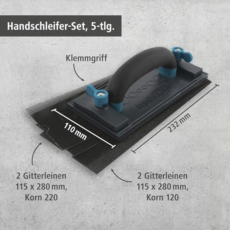 wolfcraft 1 Rigips-Set 5-tlg. – Bild 4