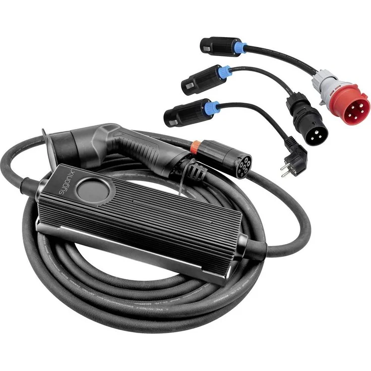 Sygonix Elektroauto Ladestation, Mobile Ladestation Typ 2 Mode 2 16A Anzahl Anschlüsse 1 11kW (Typ 2, 11 kW, 16 A) – Bild 1