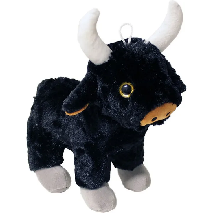 OTTO Tierkuscheltier Kuscheltier Bulle in schwarz "Stier" - 30 cm