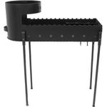 FlameFusion Mangal BBQ Holzkohlegrill Schaschlikgrill Outdoor Grill Mangalgrill (ohne Kazan)