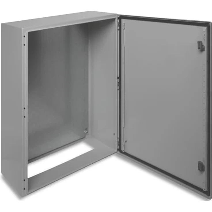 BOXEXPERT Verteilerkasten Treva IP66, wasserdichtes Stahlblechgehäuse 800x600x300mm, IK10 schlagfest, grau – Bild 2