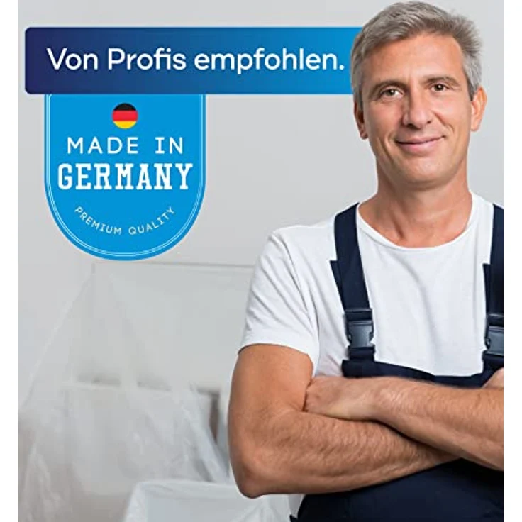 plid® Betonfarbe Innen & Außen Frostsicher Silbergrau 2,25L - Flüssigkunststoff Bodenbeschichtung - Betonfarbe Kellerboden - Bodenfarbe für Keller, Zement, Mauerwerk & Holz - Made in Germany – Bild 5