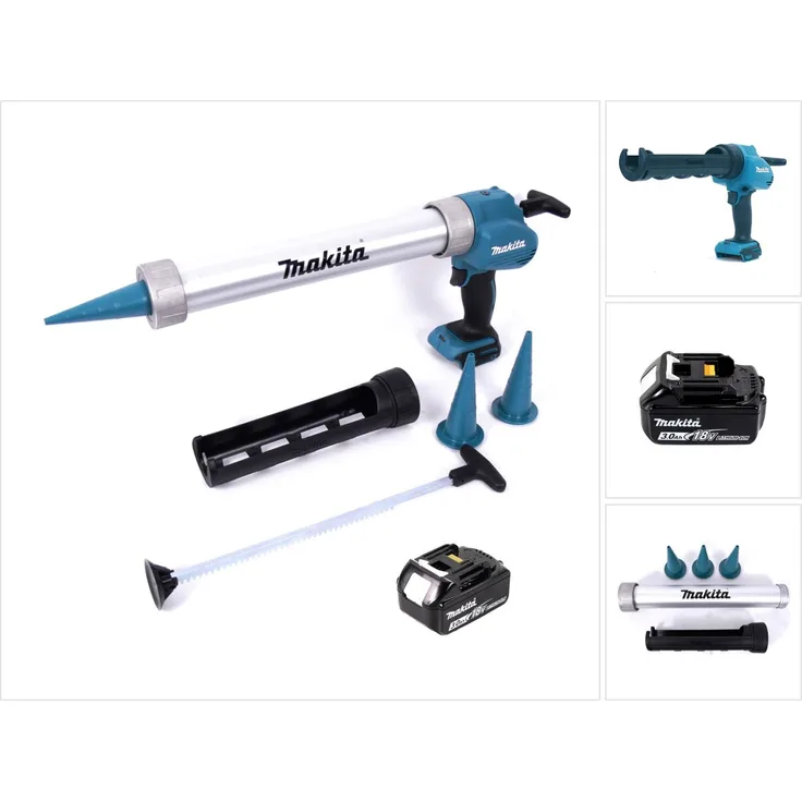 Makita DCG 180 F1X Akku Kartuschenpistole 18 V + 1x Akku 3,0 Ah - ohne Ladegerät