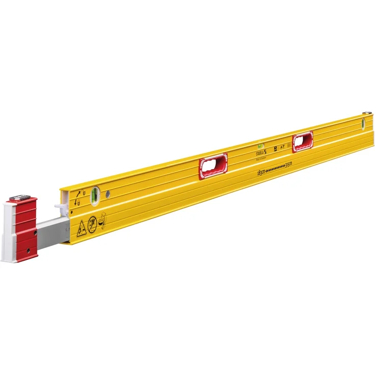 STABILA Teleskop-Wasserwaage Type 106 T, 183–315 cm, mit Abstandhaltern – Bild 1