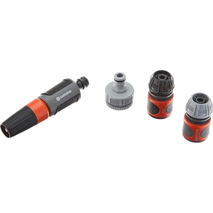GARDENA Wasserschlauchhalter Set 20m Textil-Schlauch, türkis, anthrazit, 20 m – Bild 4