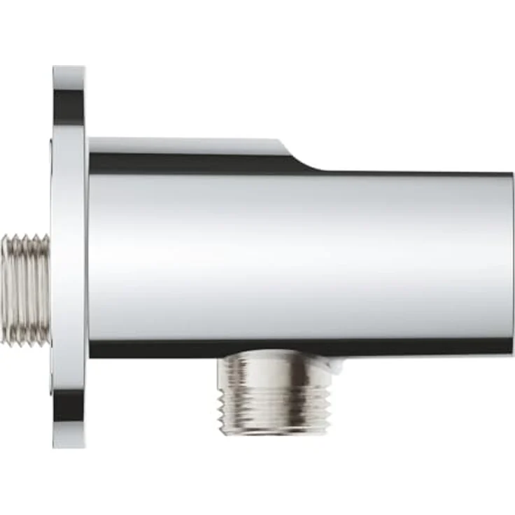 Grohe Tempesta Wandanschlussbogen 28628_1, mit Wandbrausehalter und GROHE Long-Life Oberfläche, Außengewinde 1/2" – Bild 2