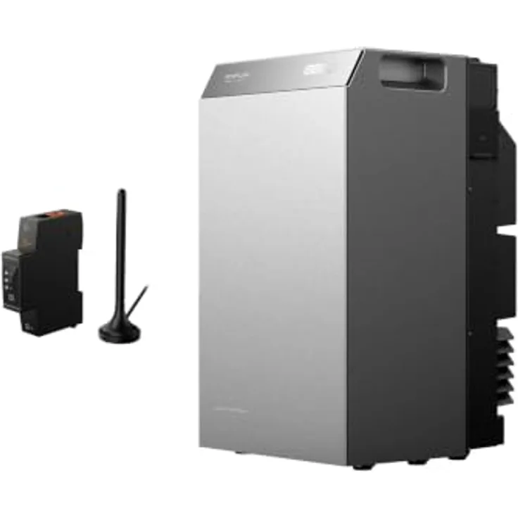 EF ECOFLOW STREAM AC 5000, Balkonkraftwerk mit 5 kWh Speicher und Smart Meter, erweiterbar bis 90 kWh