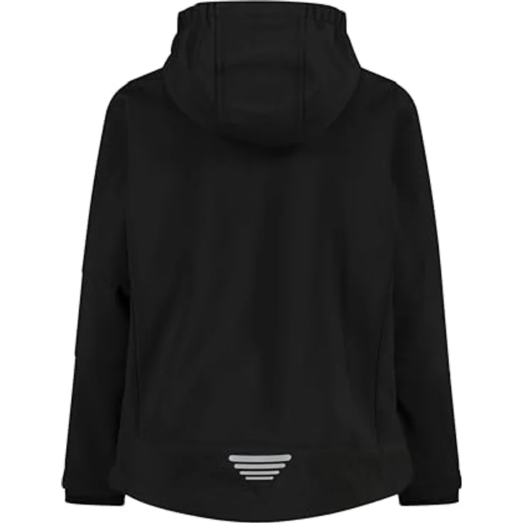 CMP Softshelljacke KID SOFTSHELL JACKET FIX HOOD Atmungsaktiv & Wärmeisolierend & Wasserabweisend, Unisex, Blau – Bild 3