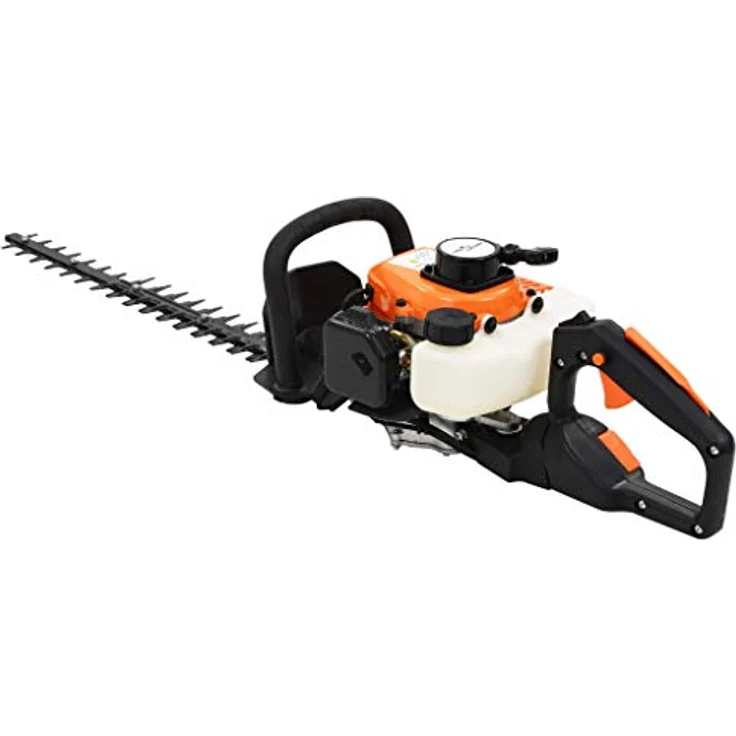 vidaXL Benzin-Heckenschere Orange und Schwarz 722 mm – Bild 2