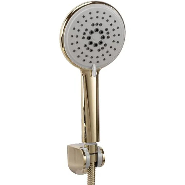 wohnwerk.idee Wannenarmatur Badewannenarmatur Gold Poliert, elegante Duschinstallation aus hochwertigen Materialien – Bild 4