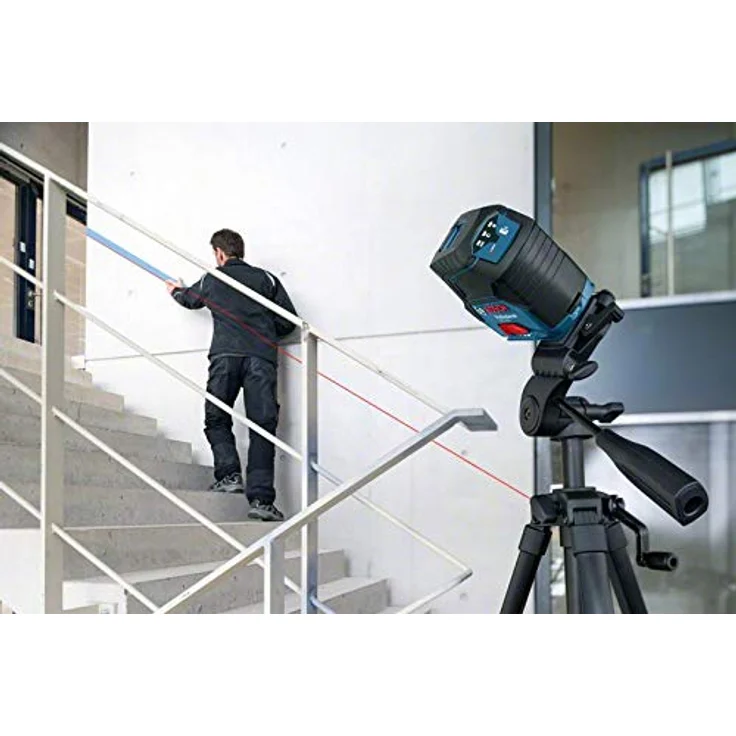 Bosch Professional Kreuzlinienlaser GCL 2-50 (5x AA Batterien, Arbeitsbereich: 50m, im Handwerkerkoffer) – Bild 6