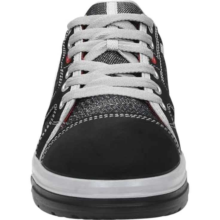 Elten Sicherheitsschuhe Sicherheits-Halbschuh Sensation XX10 ESD S3, Gr. 41, wasserabweisendes Nubukleder, rutschfeste PU/PU-Sohle WELLMAXX L10, antistatische ESD PRO Einlegesohle – Bild 4