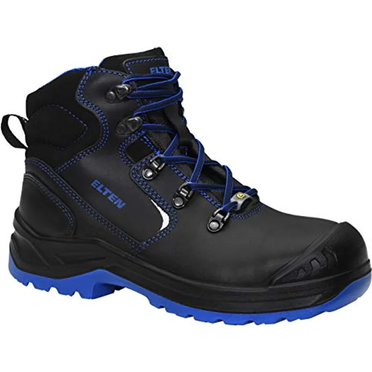 ELTEN LENA Mid, Sicherheitsschuh Damenschuh S3, ESD, black-blu, Größe 37 – Bild 1