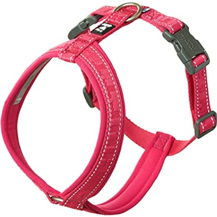 Hurtta Casual Y-Geschirr ECO Komfortables Hundegeschirr (Ruby, 50-60 cm) – Bild 1