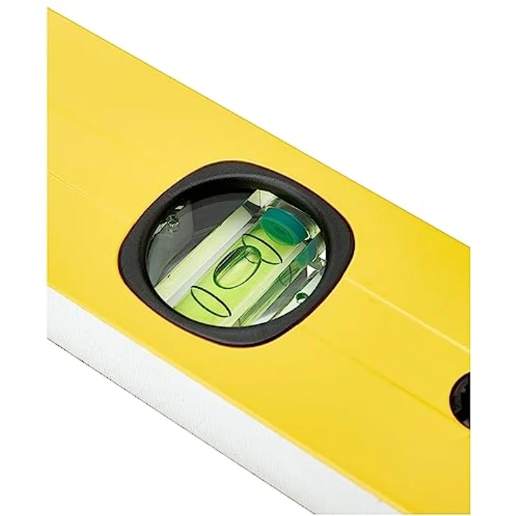 kwb Wasserwaage Aluminium 40 cm, 0,5 mm/m Genauigkeit, hoch präzise geschliffen, je 1 Horizontal-und Vertikallibelle – Bild 3