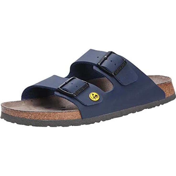 Birkenstock ESD-Sandale Arizona Sandale, blau, ESD-gerecht nach EN 61340, anatomisch geformtes Kork-Latex-Fußbett – Bild 2